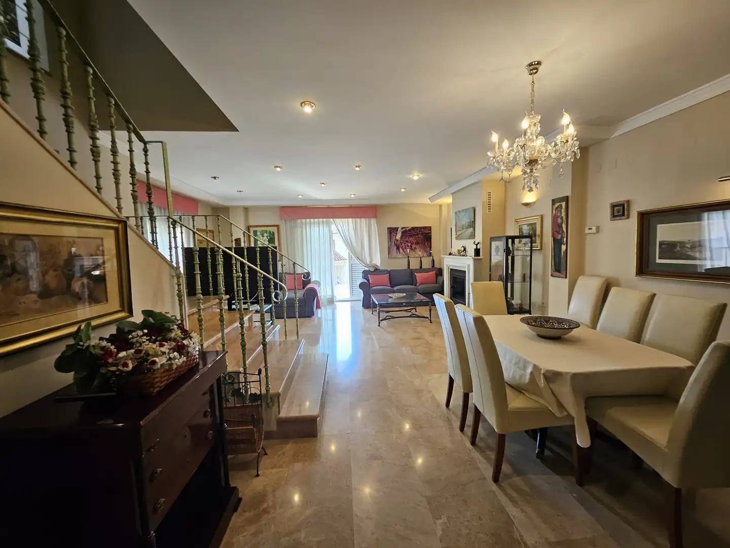 Sala d'estar de Casa o xalet de lloguer en Corbera amb Aire condicionat, Calefacció i Terrassa