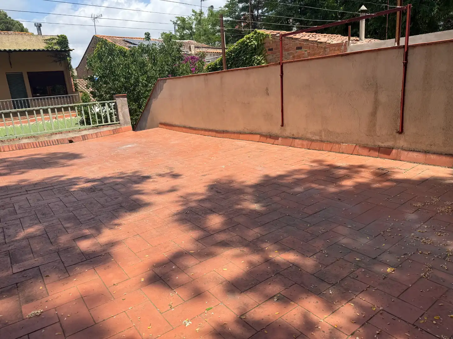 Terraza de Casa adosada en venta en Sant Cugat del Vallès con Calefacción, Jardín privado y Terraza