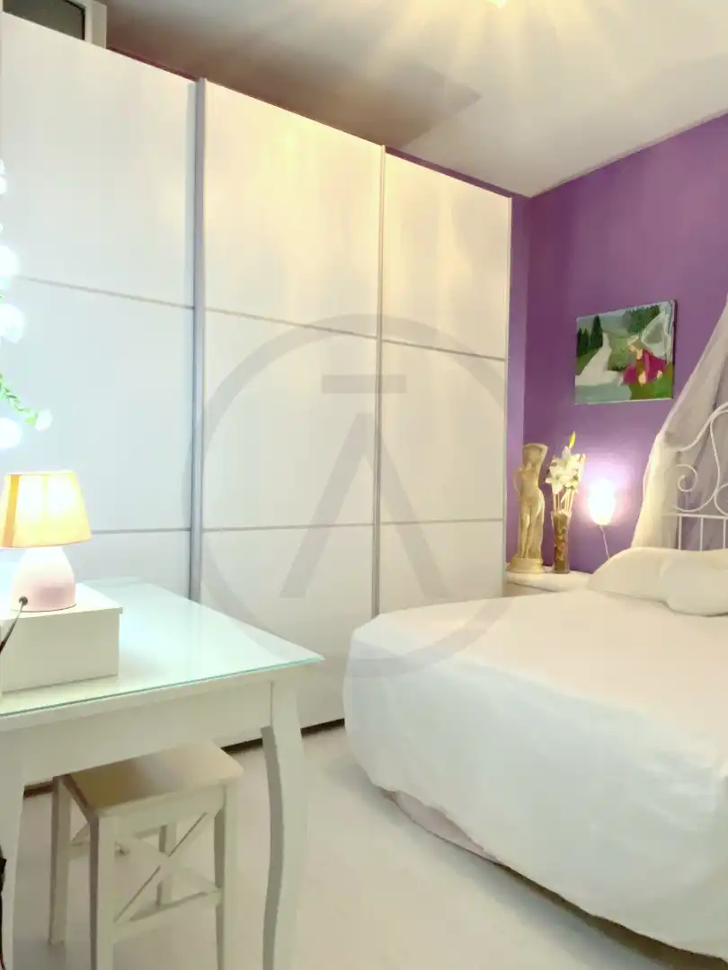 Bedroom of Flat for sale in Terrassa  with Heating, Parquet flooring and Terrace