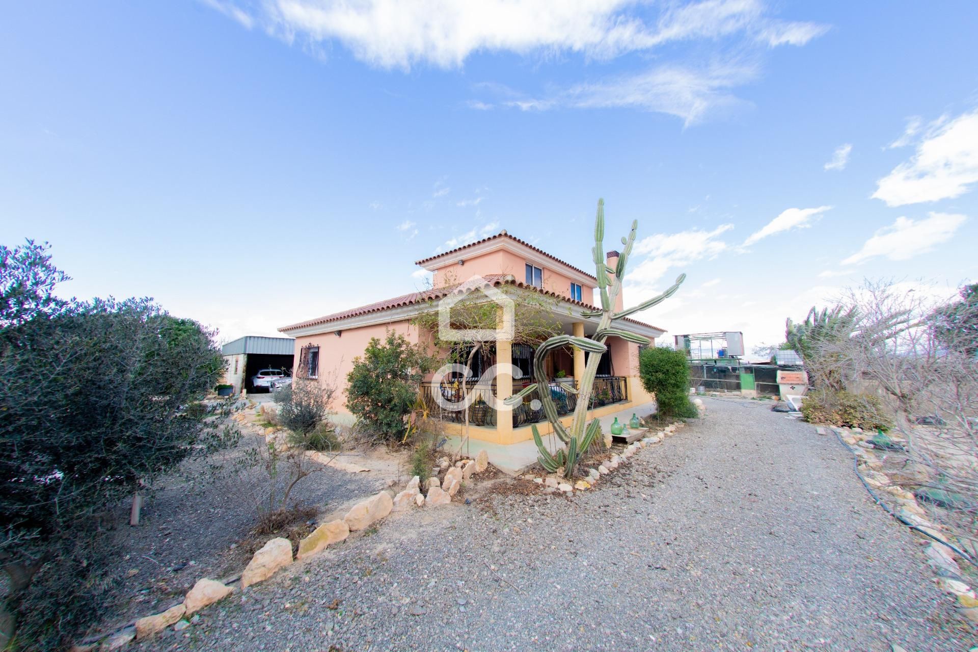 Exterior view of House or chalet for sale in Lorca  with Air Conditioner, Heating and Private garden