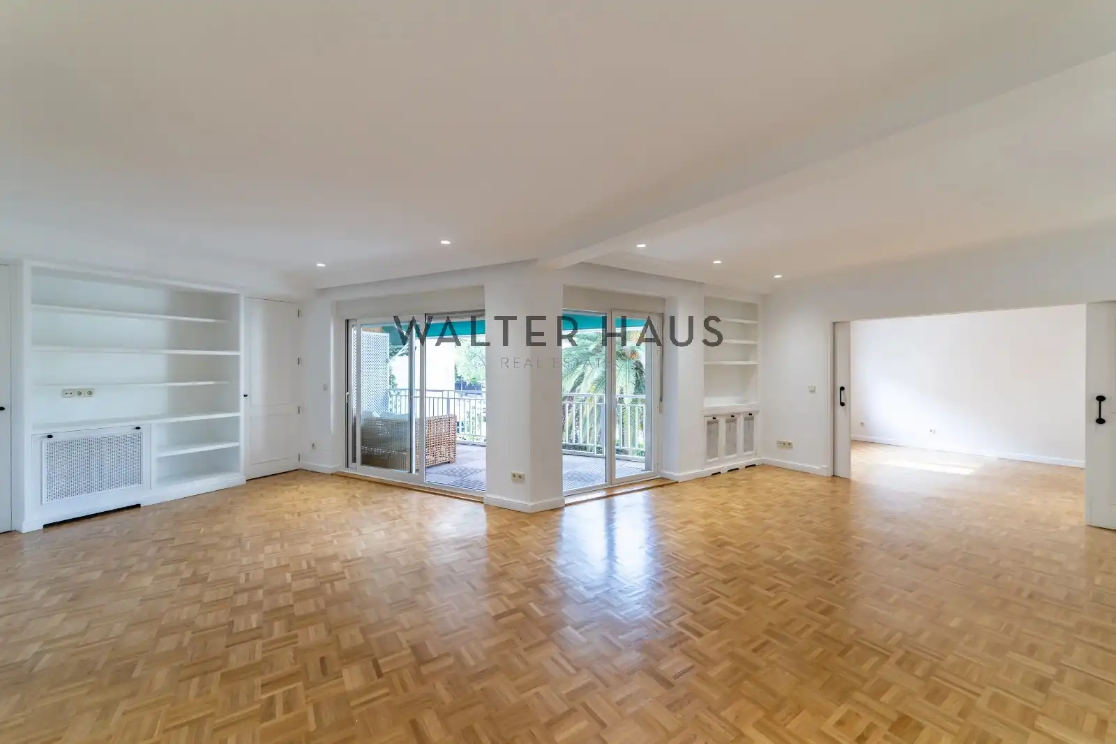 Sala de estar de Piso de alquiler en Madrid con Aire acondicionado, Calefacción y Terraza