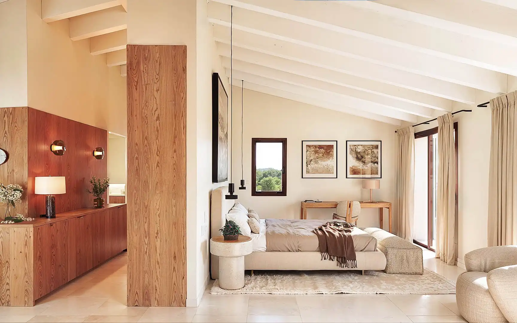 Habitación de Finca rústica en venta en Es Mercadal con Aire acondicionado, Trastero y Piscina