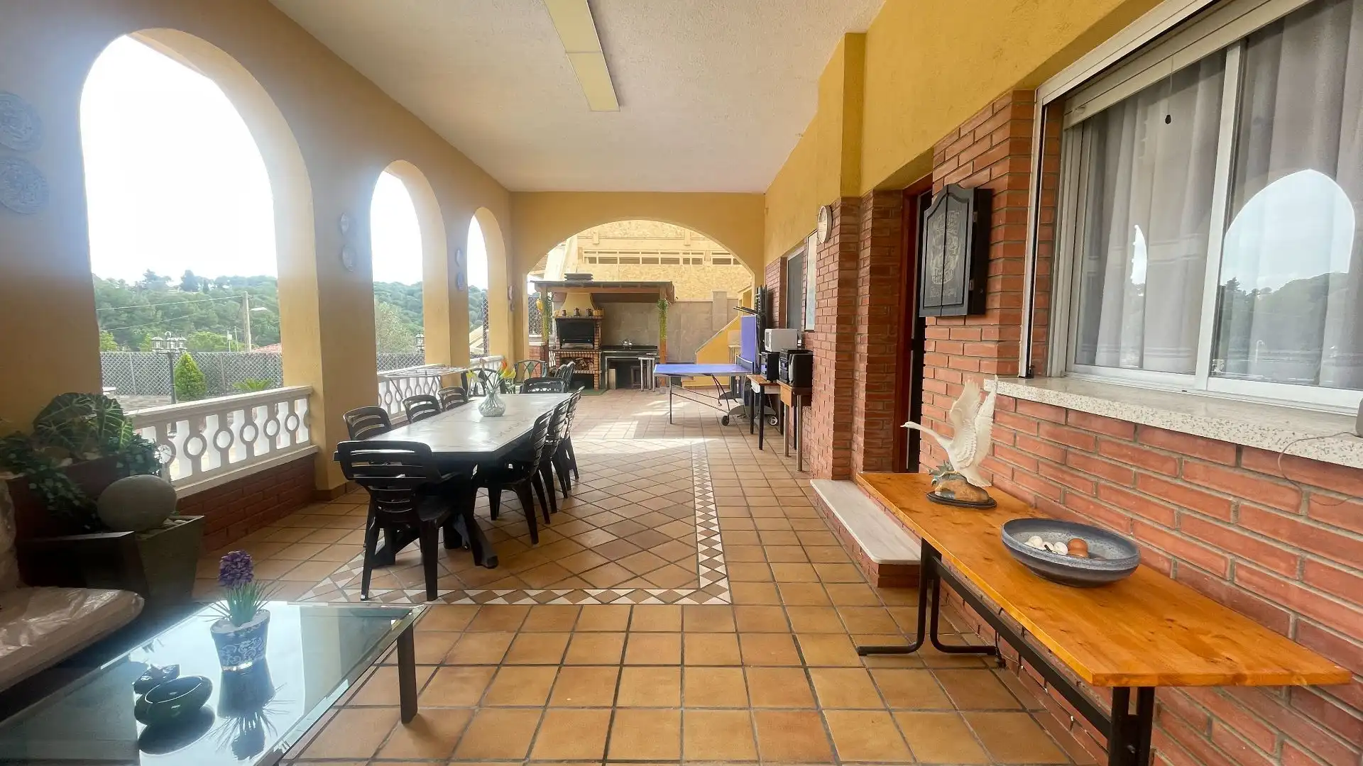 Terrassa de Casa o xalet en venda en Rubí amb Calefacció, Jardí privat i Terrassa