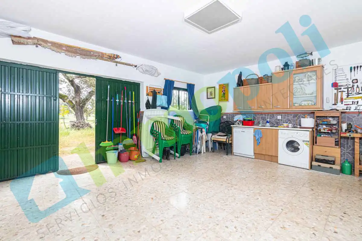 Garten von Haus oder Chalet zum Verkauf in Badajoz mit Klimaanlage und Abstellraum