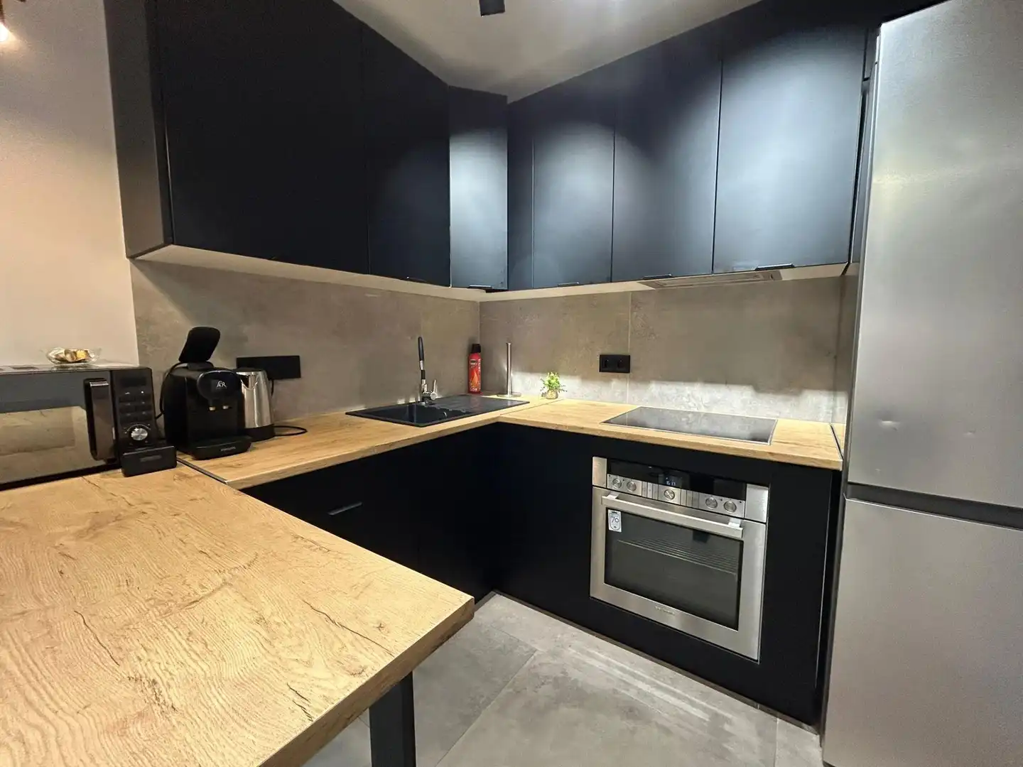 Cocina de Apartamento en venta en Torrevieja con Aire acondicionado, Amueblado y Balcón