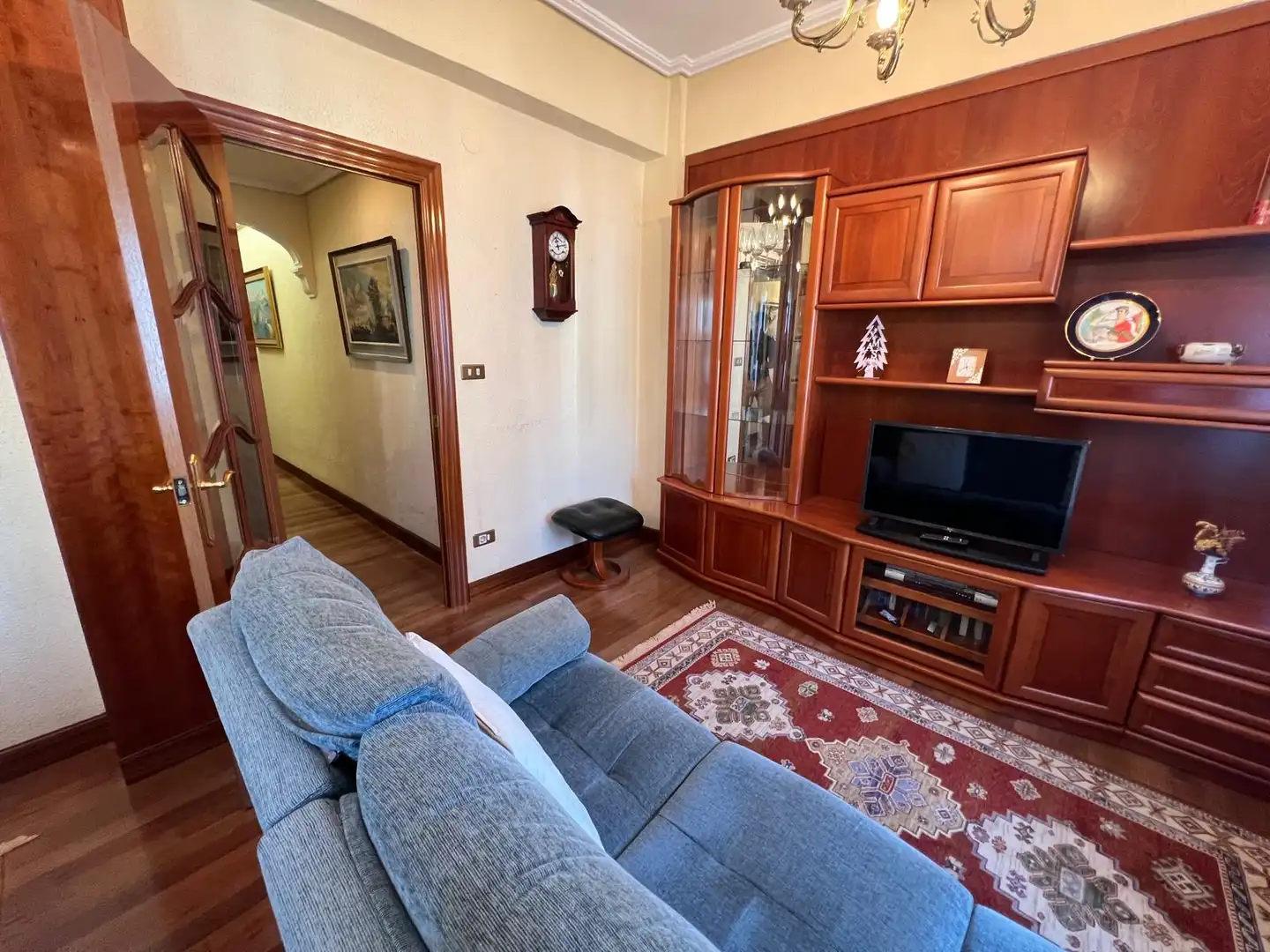 Wohnzimmer von Wohnung zum Verkauf in Bilbao  mit Heizung und Balkon