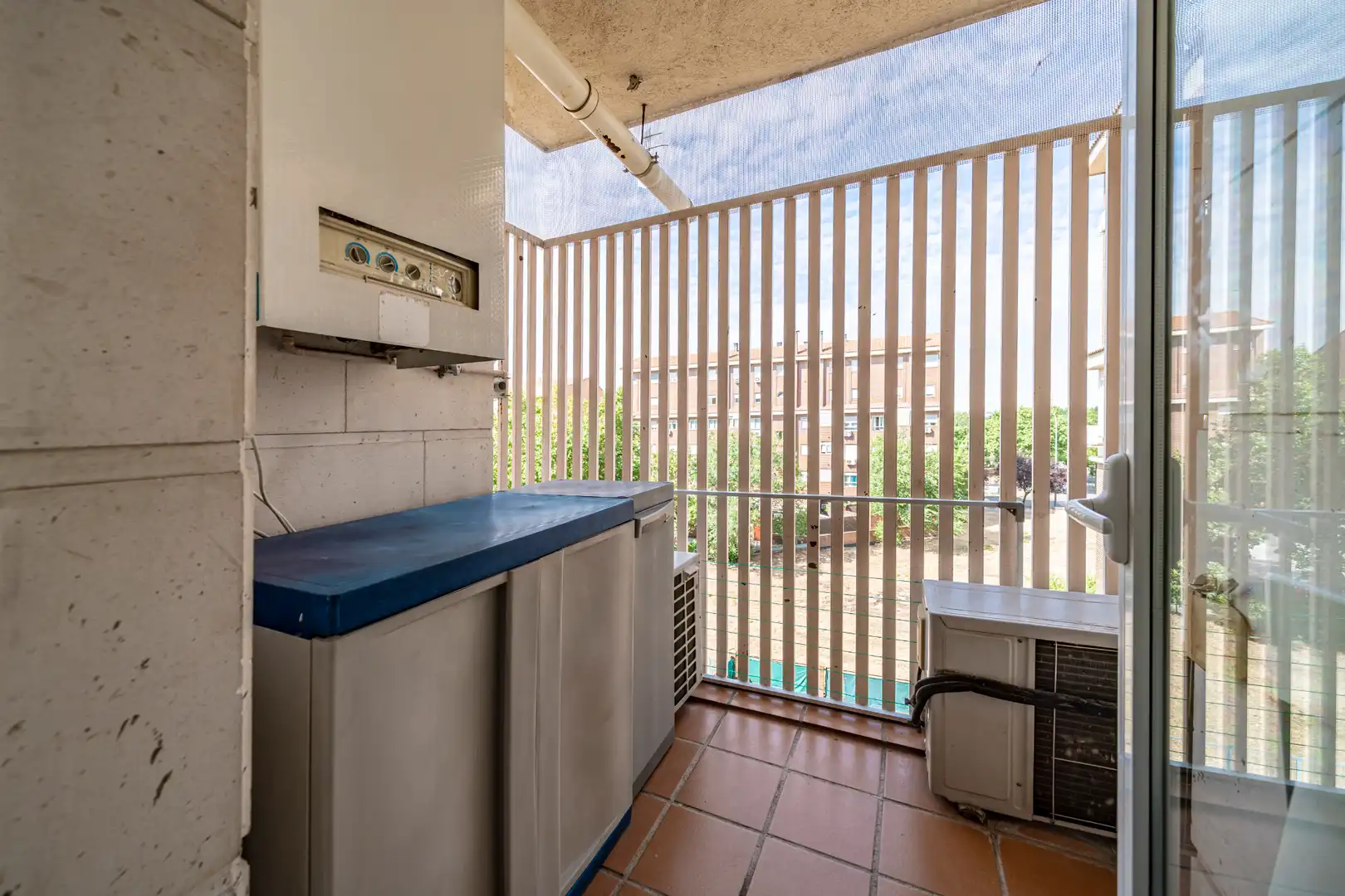 Balcony of Flat for sale in Torrejón de Ardoz  with Air Conditioner, Heating and Parquet flooring