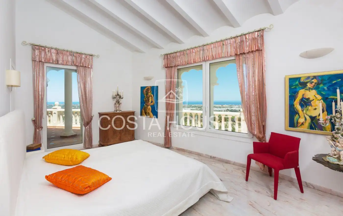 Bedroom of Houses for sale in Dénia  with Air Conditioner, Private garden and Terrace