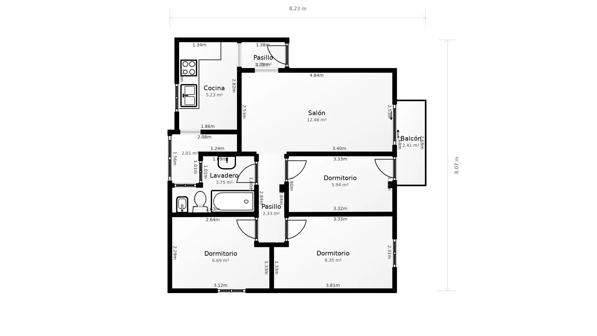 Apartament amb terrassa en venda a VIVAR TELLEZ, 54, imagen 31