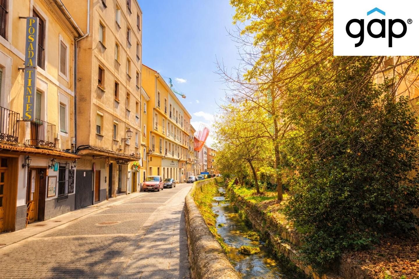 Exterior view of Flat for sale in Cuenca Capital  with Heating, Storage room and Furnished