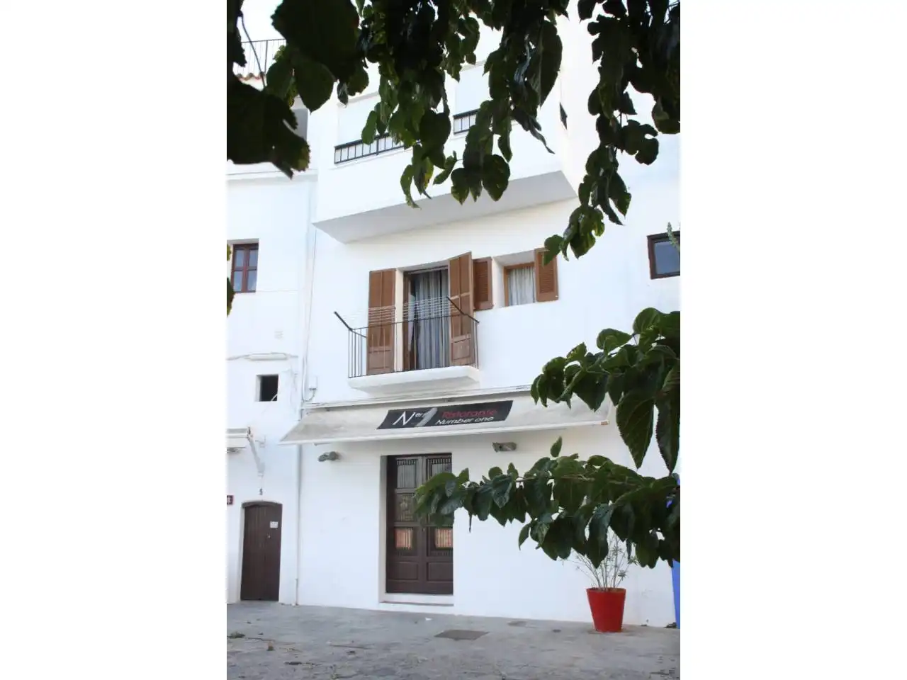 Außenansicht von Wohnung zum Verkauf in Eivissa mit Klimaanlage, Möbliert und Balkon