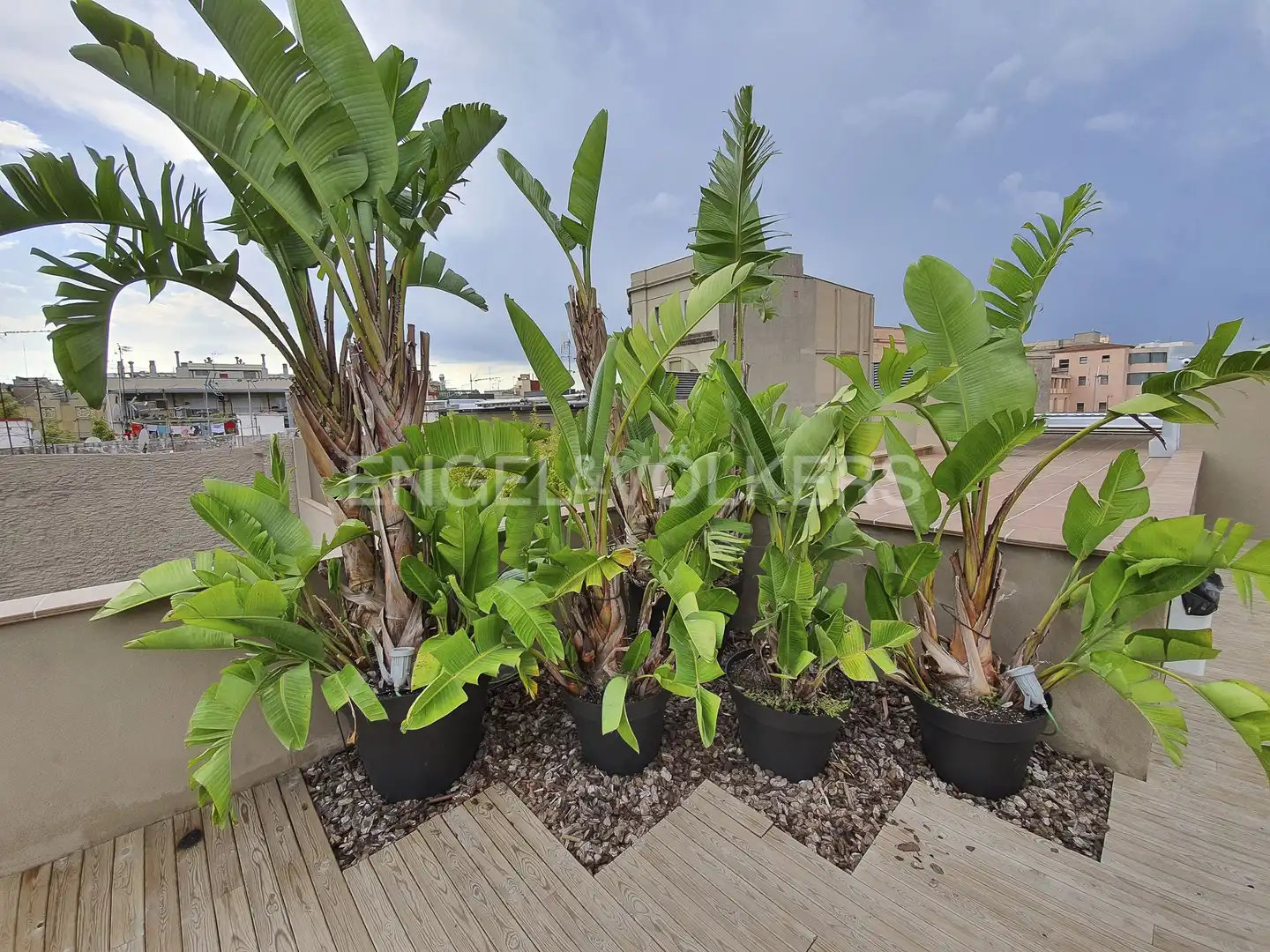 Terrasse von Wohnung zum Verkauf in Barcelona mit Klimaanlage, Heizung und Privatgarten