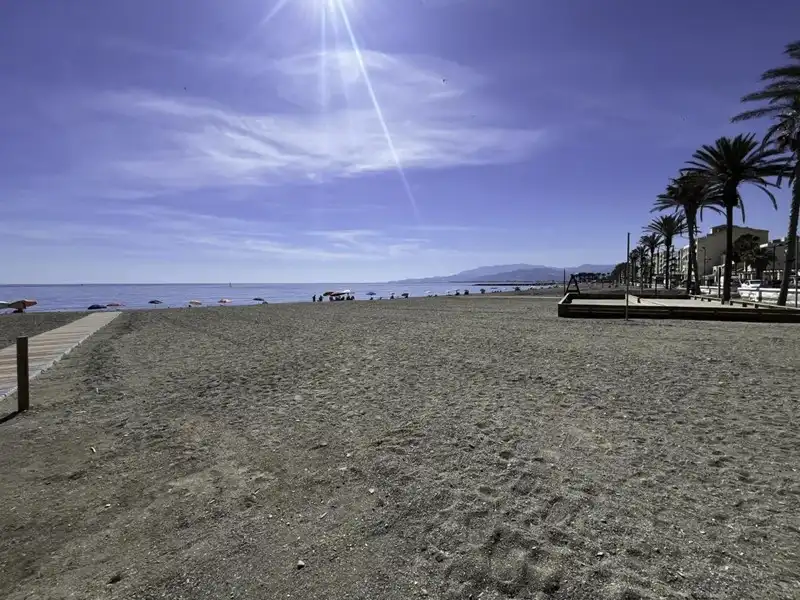 Vista exterior de Estudi en venda en Torrenueva Costa amb Aire condicionat, Moblat i Balcó