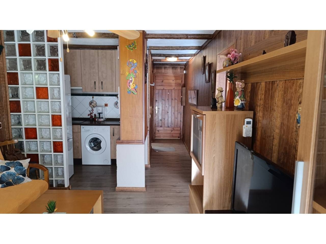 Kitchen of Flat to rent in Roquetas de Mar  with Air Conditioner, Terrace and Furnished