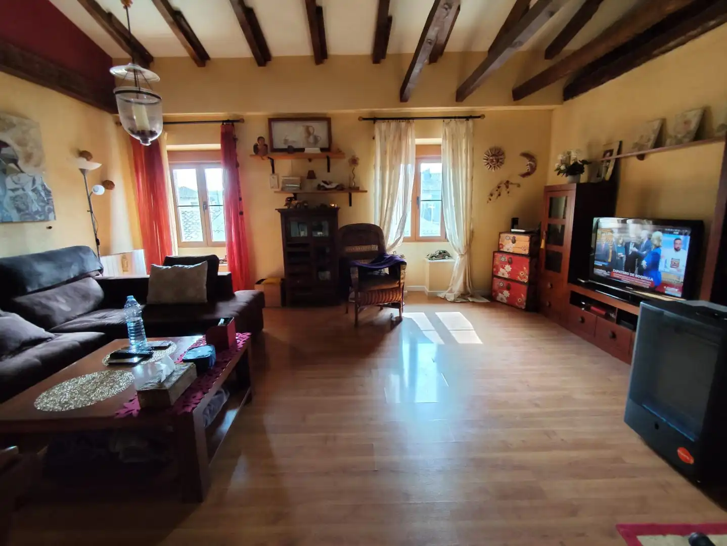 Sala d'estar de Pis en venda en Valoria la Buena