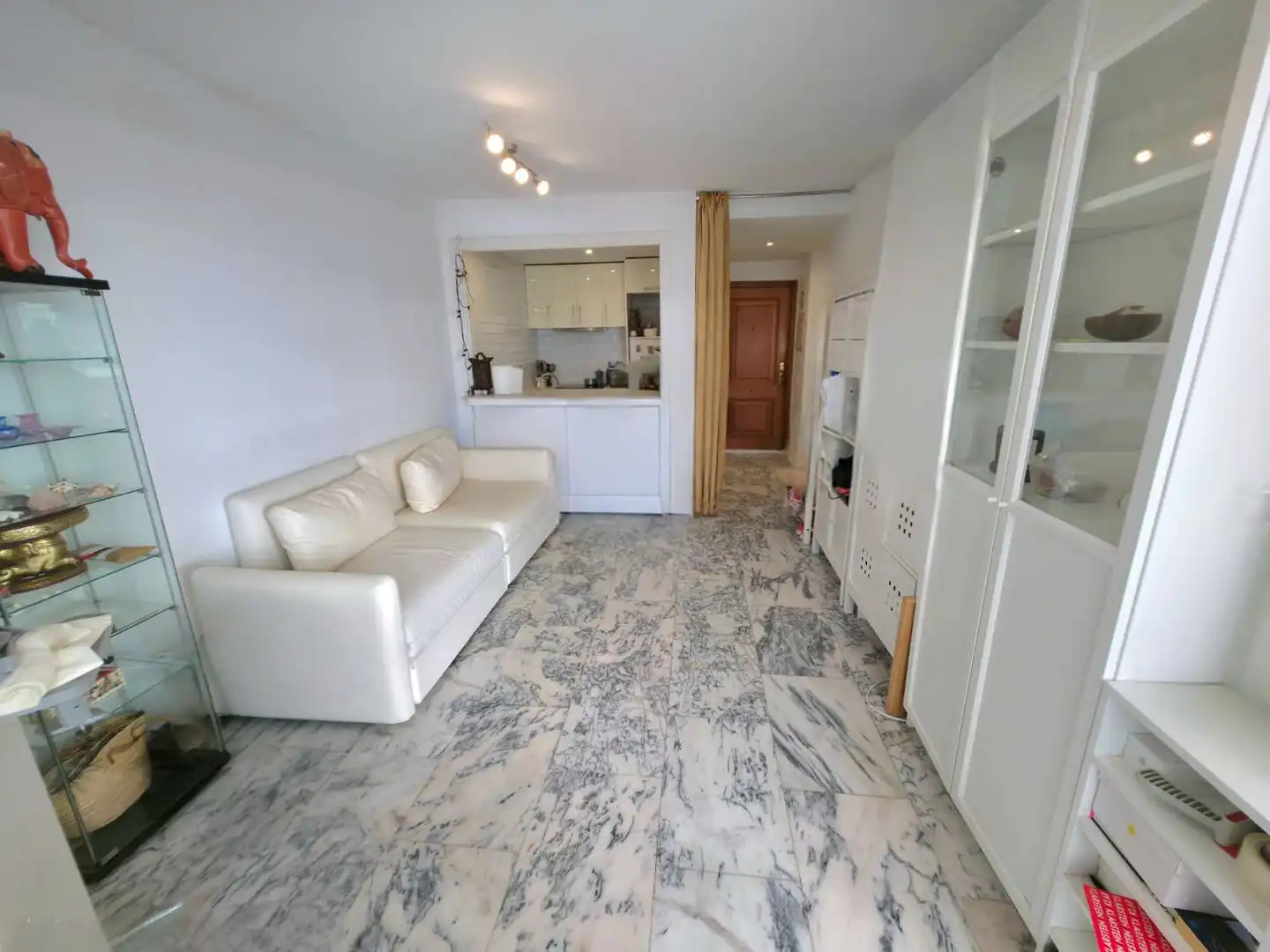 Living room of Flat for rent in Eivissa  with Air Conditioner, Heating and Terrace