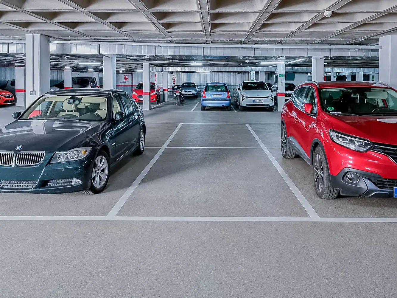 Parking of Flat for sale in Leganés  with Air Conditioner, Storage room and Community pool