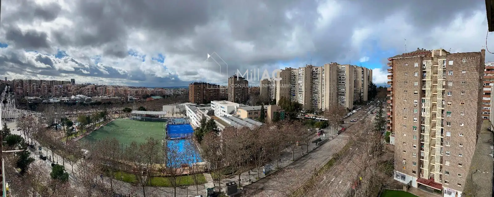 Vista exterior de Pis en venda en  Madrid Capital amb Aire condicionat, Calefacció i Terrassa