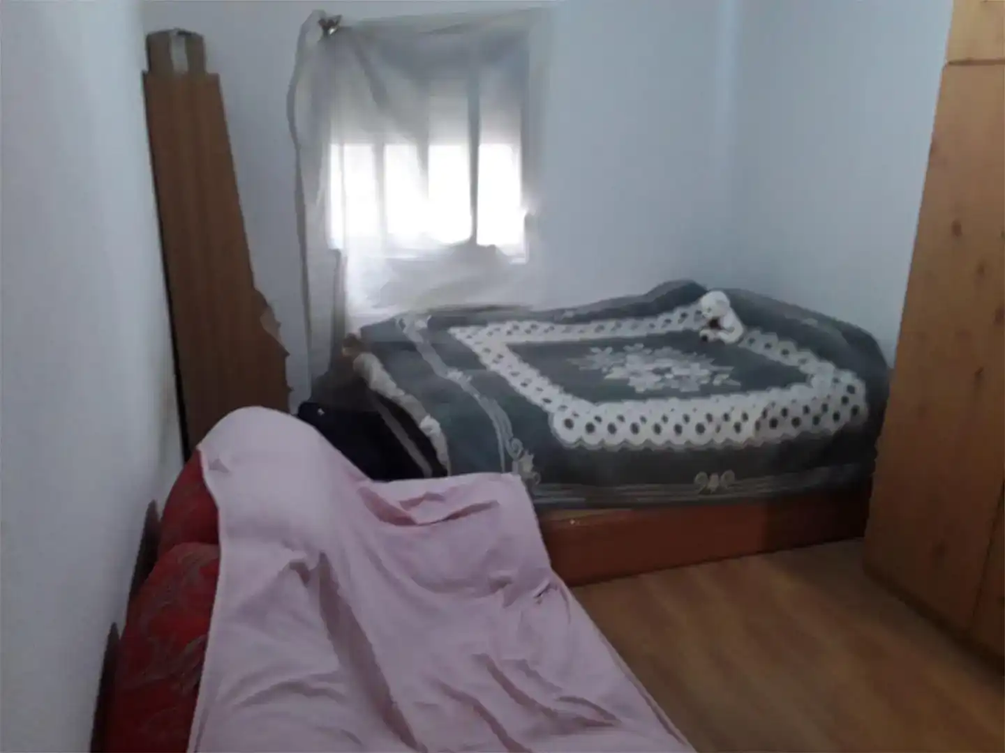 Schlafzimmer von Wohnung zur untervermieten in Torrejón de Ardoz mit Parkett, Möbliert und Balkon