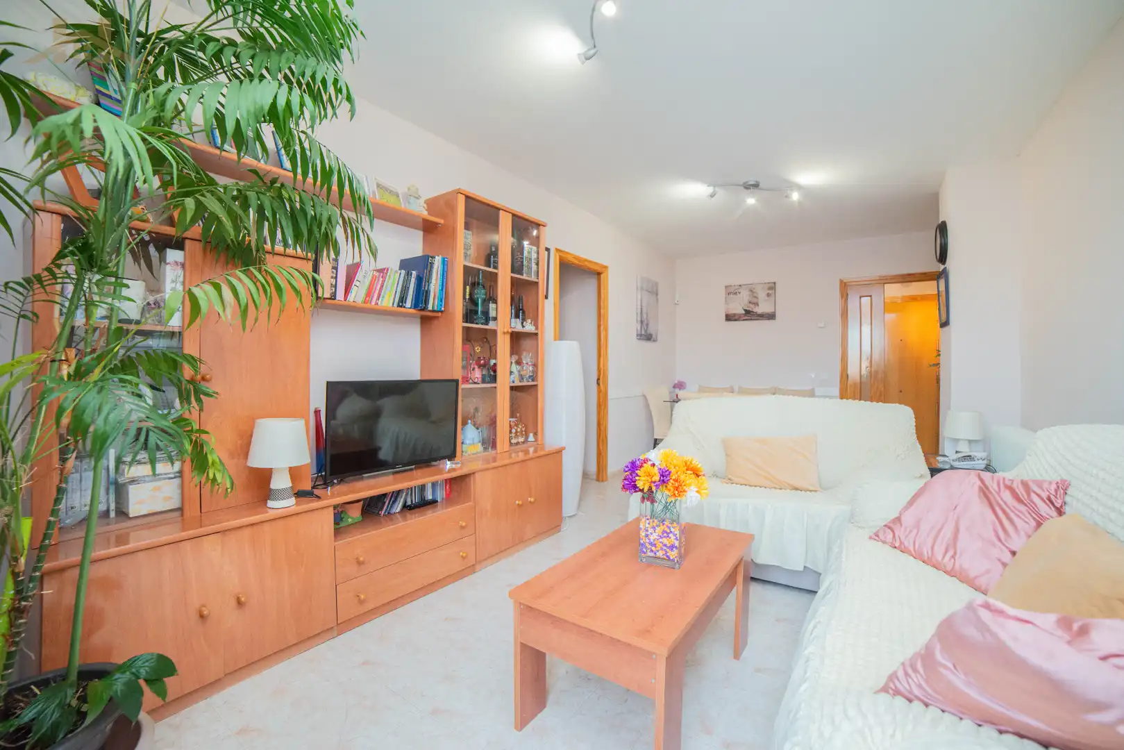 Sala de estar de Piso en venta en San Martín de la Vega con Calefacción, Trastero y Balcón