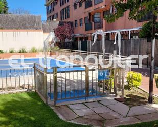 Swimming pool of Flat to rent in  Madrid Capital  with Parquet flooring, Storage room and Swimming Pool