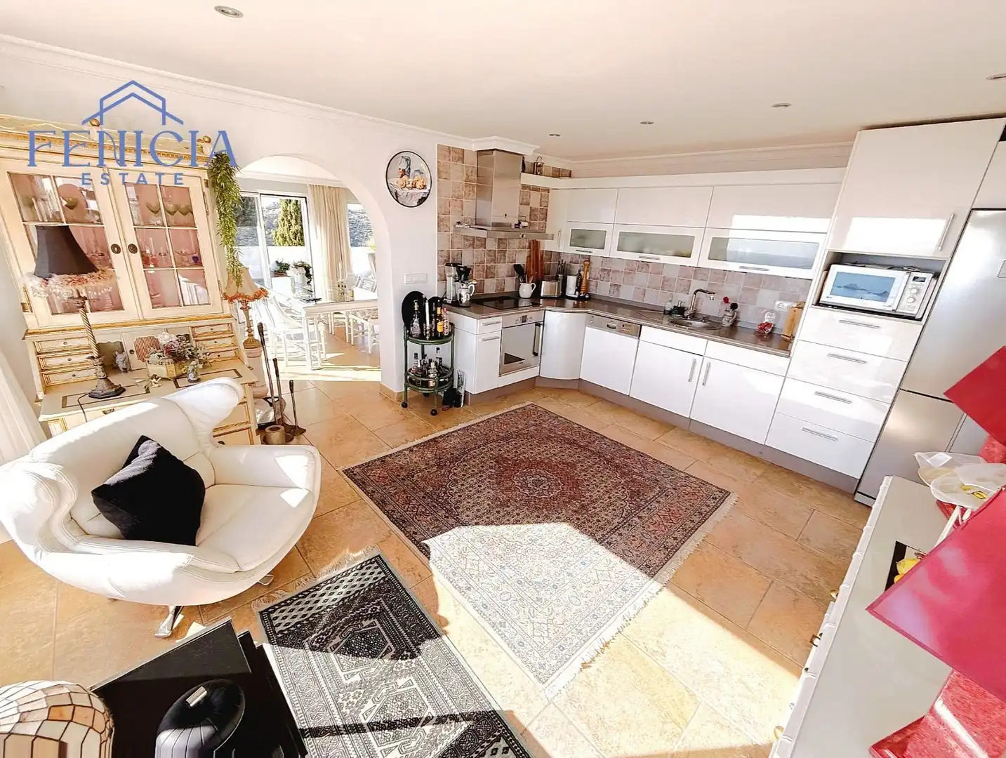 Cocina de Casa o chalet en venta en Almuñécar con Aire acondicionado, Calefacción y Jardín privado