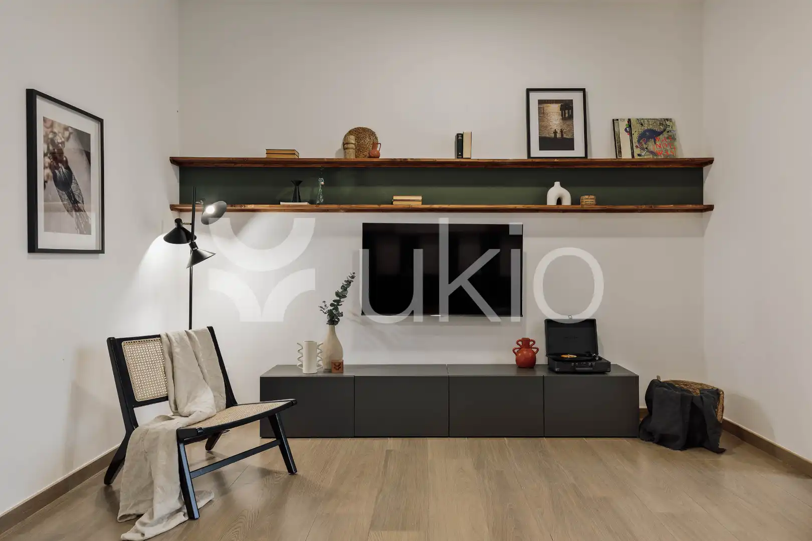 Living room of Apartments for rent in Barcelona  with Air Conditioner, Heating and Furnished