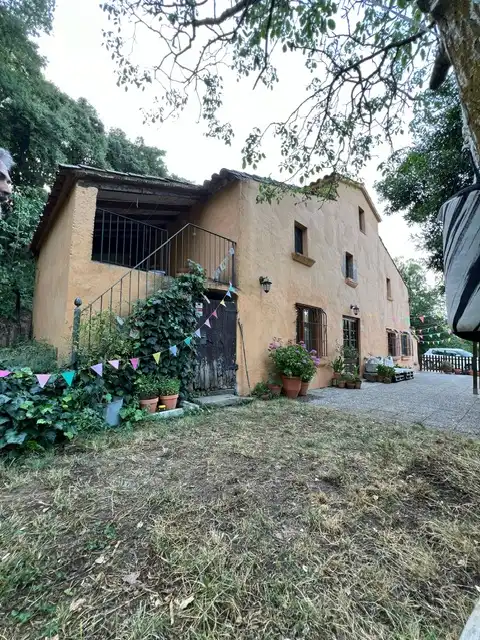Vista exterior de Finca rústica en venta en Vallgorguina con Calefacción, Jardín privado y Horno