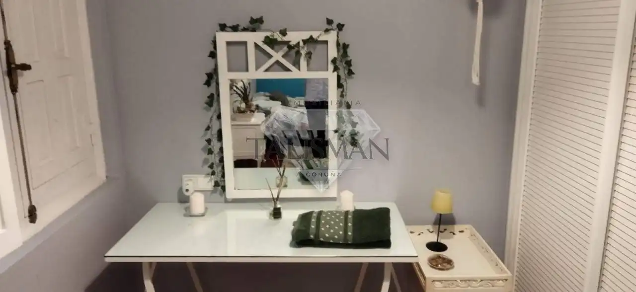 Habitación de Piso de alquiler en A Coruña Capital  con Calefacción, Parquet y Amueblado
