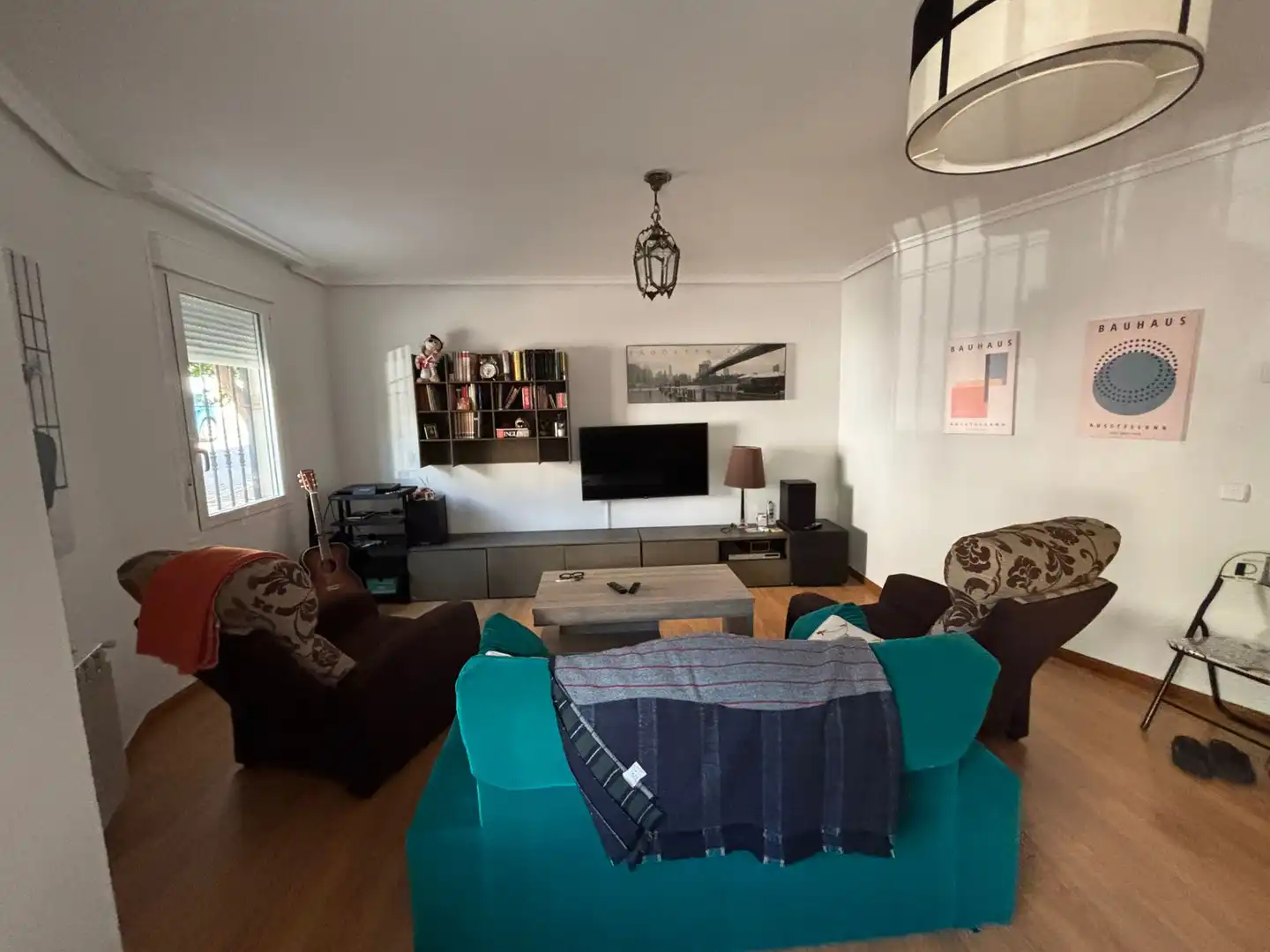 Sala de estar de Piso en venta en Azuqueca de Henares con Calefacción, Amueblado y Horno