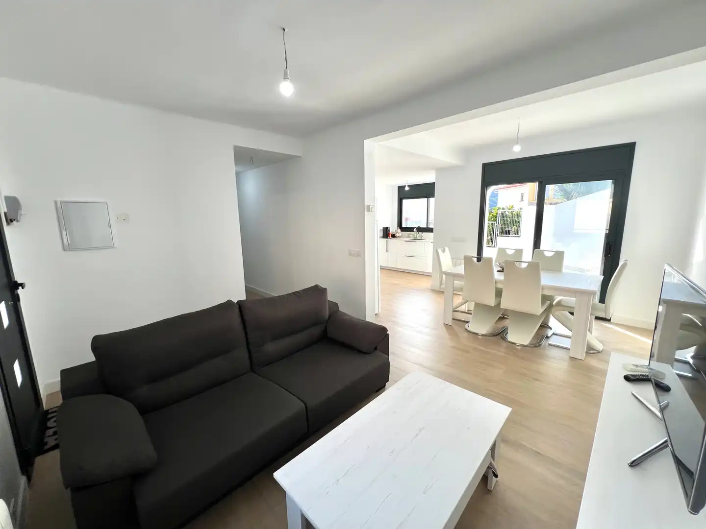 Living room of Detached homes for sale in Sant Feliu de Guíxols  with Air Conditioner, Heating and Parquet flooring