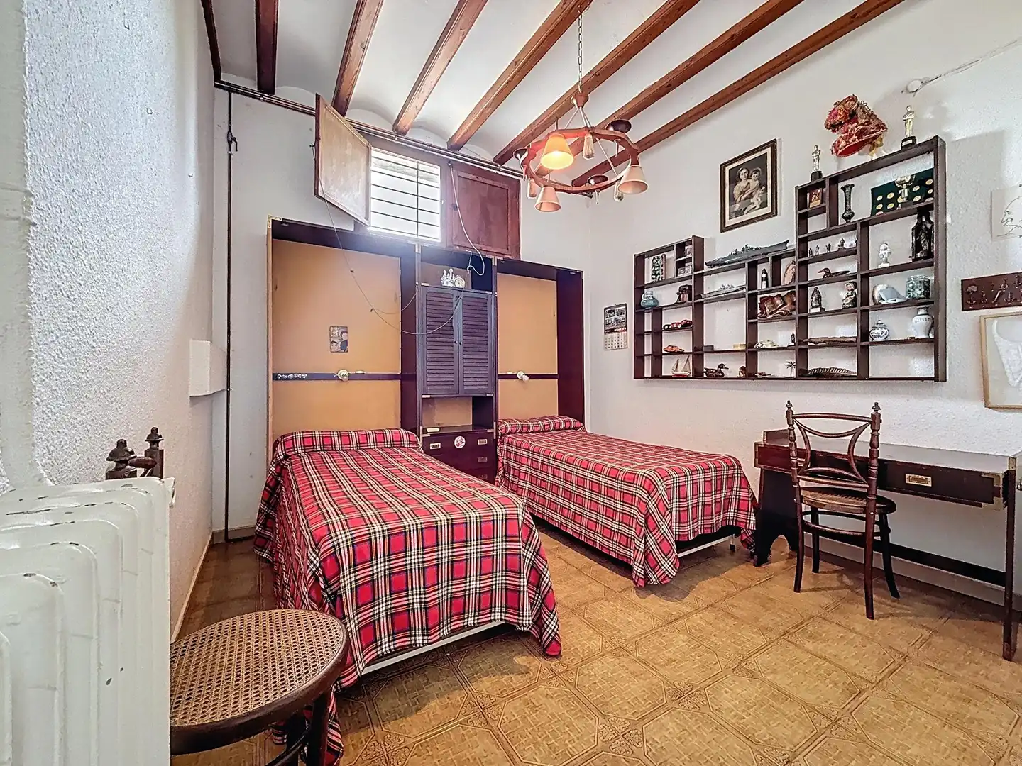 Habitación de Finca rústica en venta en Castalla con Jardín privado, Terraza y Piscina