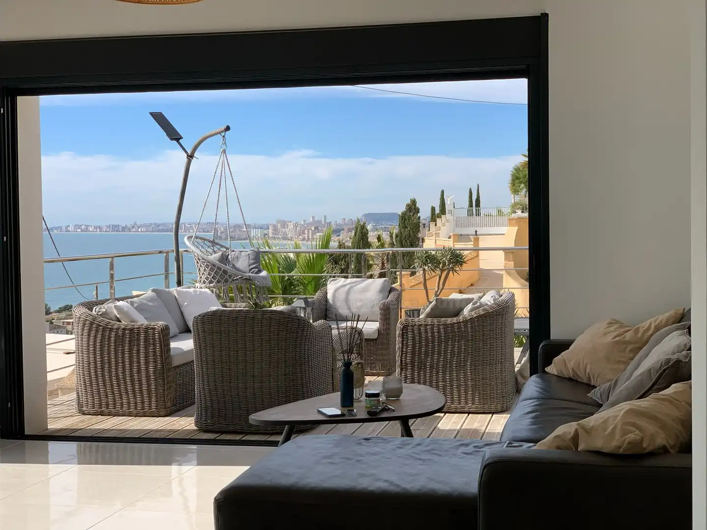 Terraza de Casa o chalet en venta en El Campello con Aire acondicionado, Jardín privado y Terraza