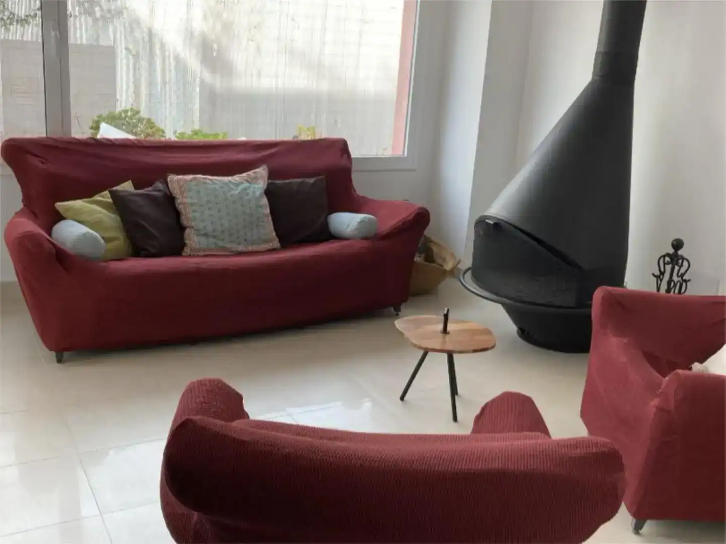 Sala d'estar de Casa adosada en venda en Torredembarra amb Jardí privat, Traster i Balcó
