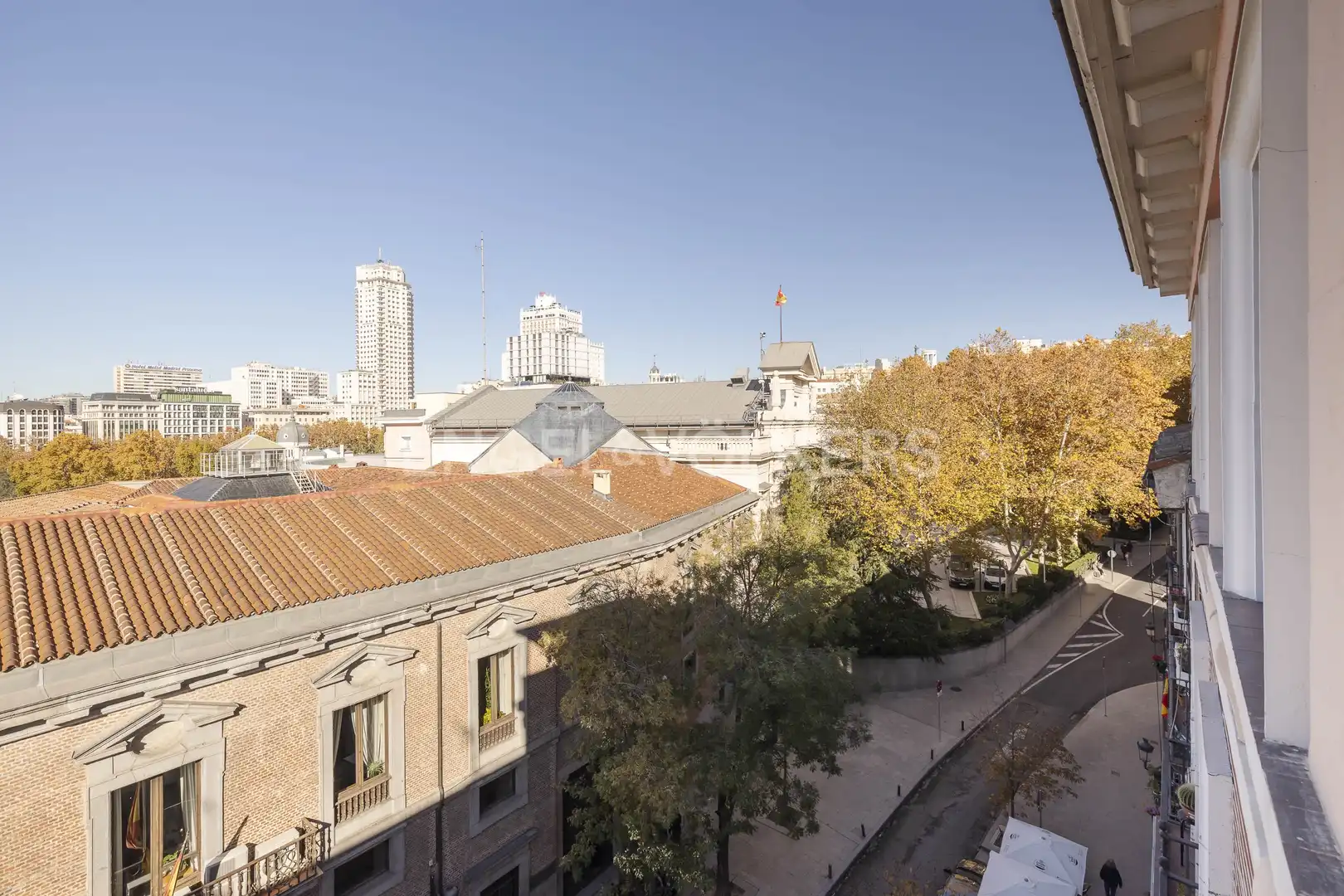 Vista exterior de Piso de alquiler en Madrid con Aire acondicionado, Calefacción y Terraza