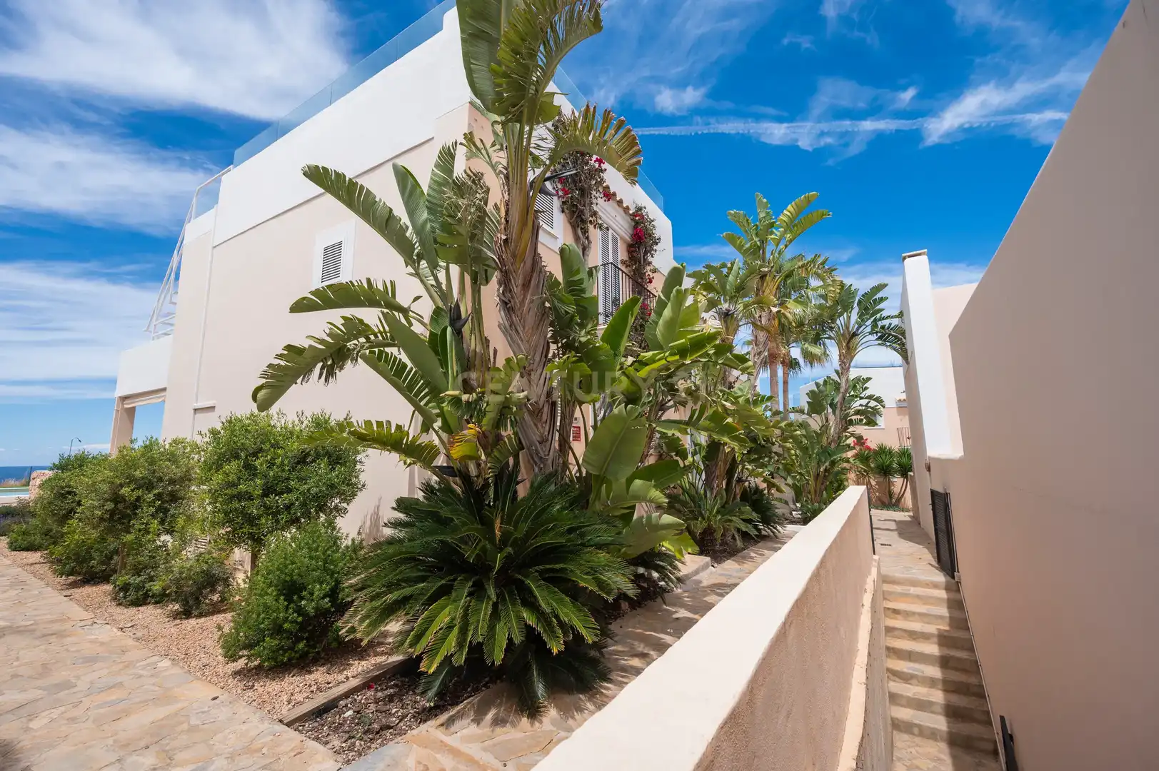Vista exterior de Apartament en venda en Sant Josep de sa Talaia amb Aire condicionat, Traster i Forn