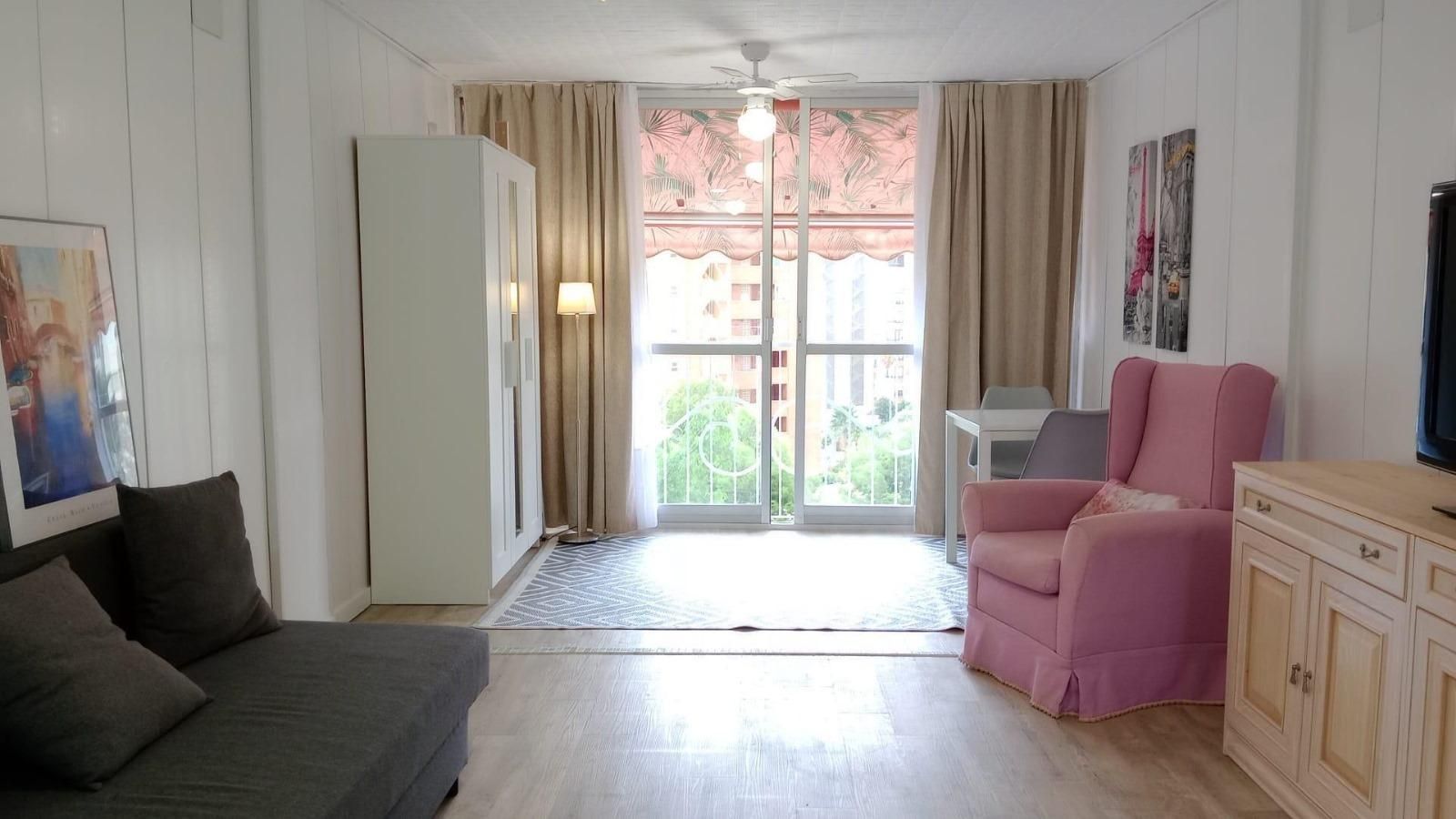 Bedroom of Study for sale in Benidorm  with Air Conditioner, Private garden and Terrace