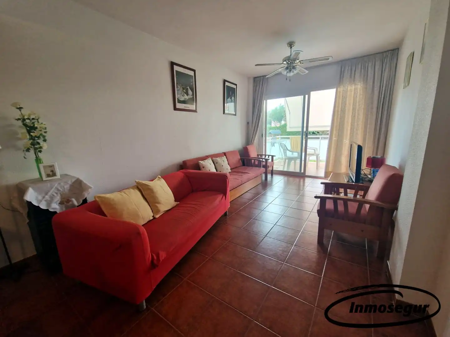 Sala d'estar de Pis en venda en Salou amb Aire condicionat, Terrassa i Moblat