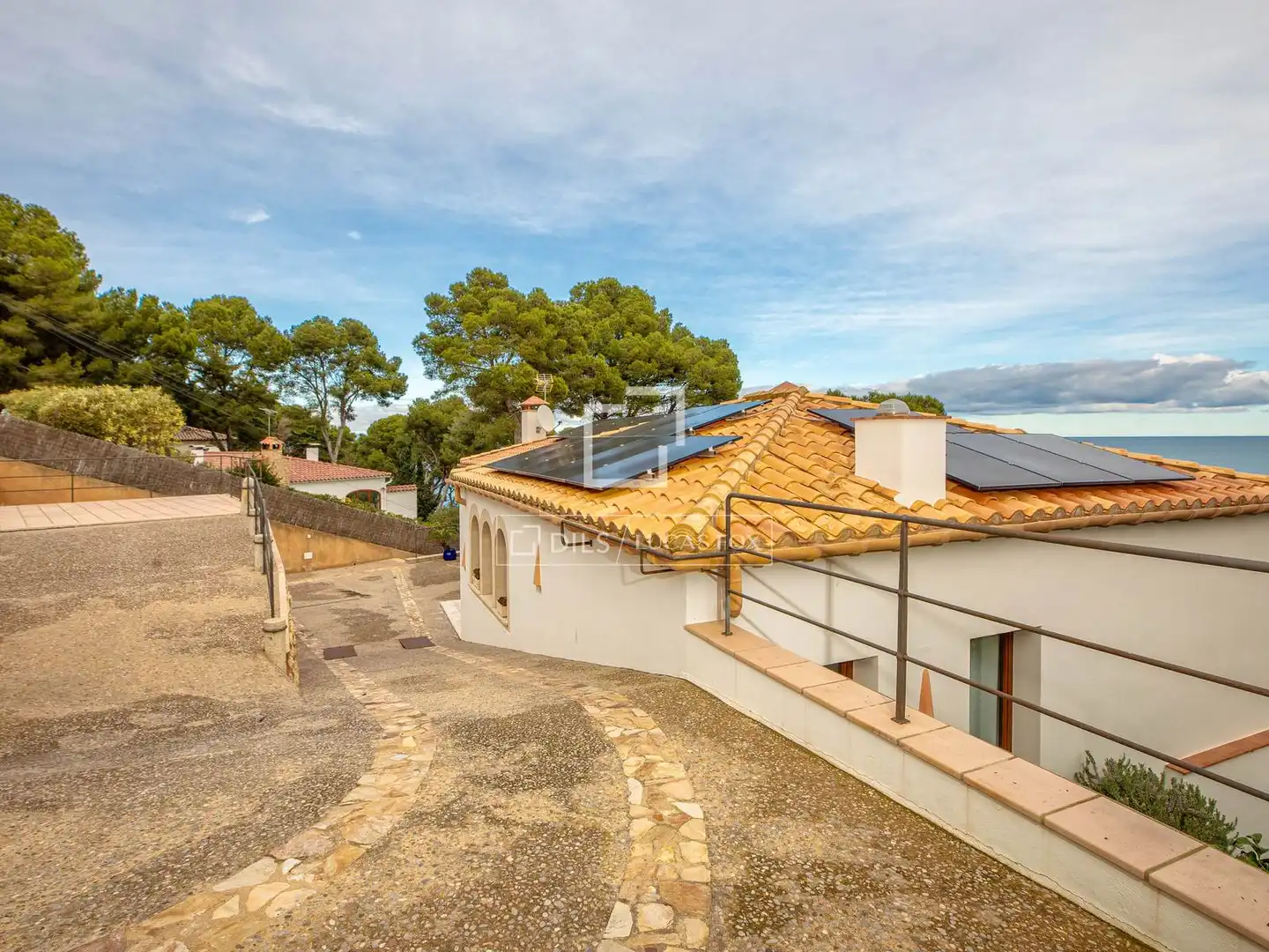 Exterior view of Houses for sale in Begur  with Air Conditioner, Heating and Private garden