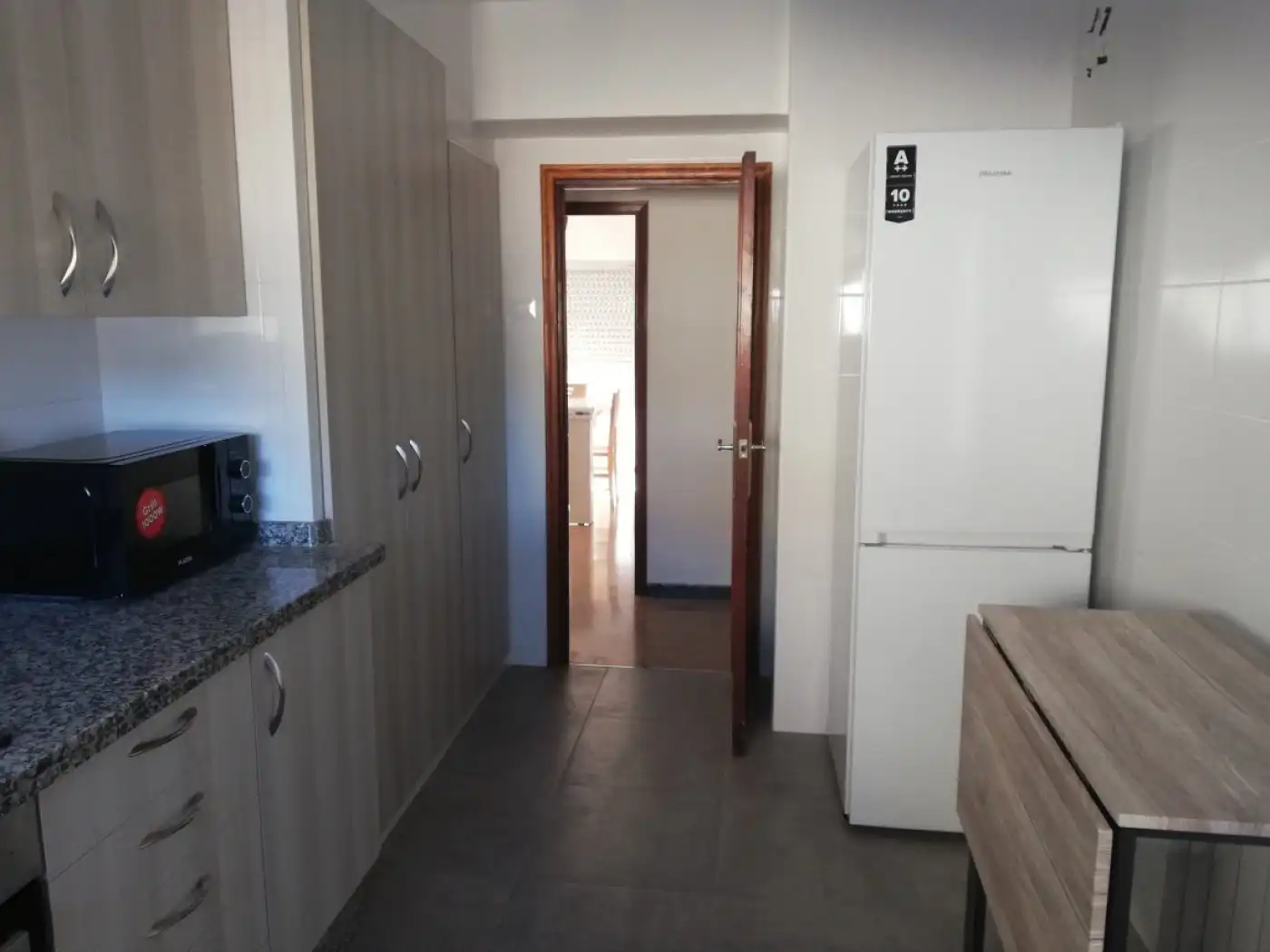 Kitchen of Flat for share in Alcoy / Alcoi  with Heating, Furnished and Balcony