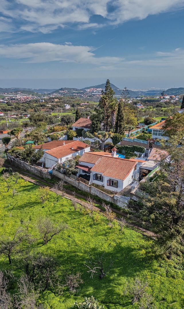 Exterior view of House or chalet for sale in Valsequillo de Gran Canaria  with Air Conditioner, Private garden and Terrace
