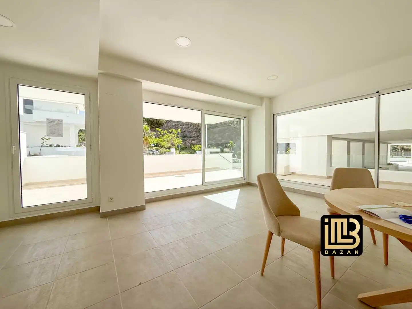 Terrace of Flat for rent in Málaga  with Air Conditioner, Heating and Private garden