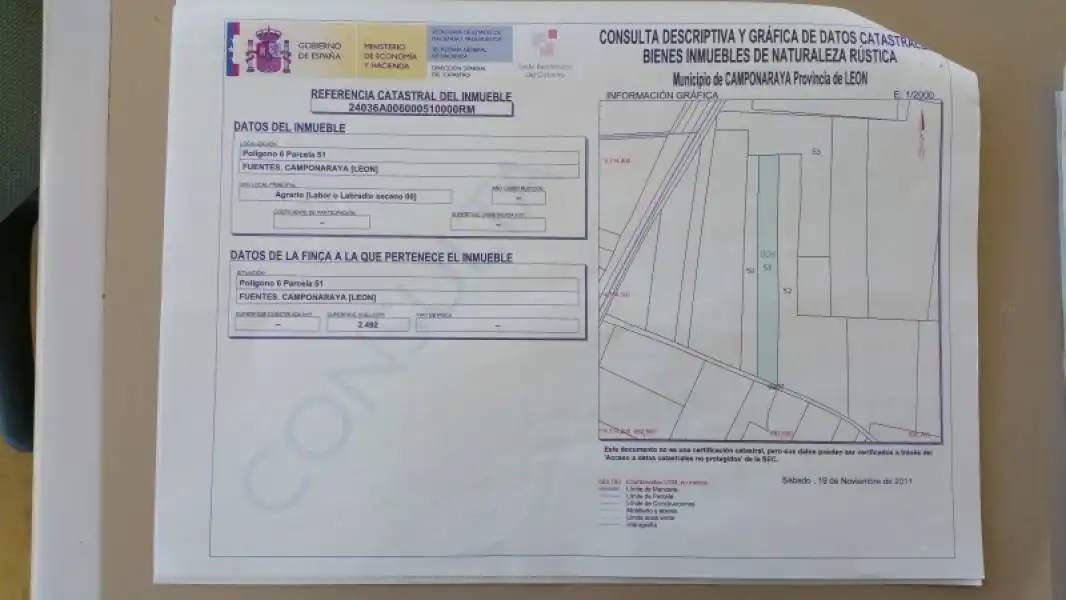 Terreni e lotti in vendita a Camponaraya, imagen 3