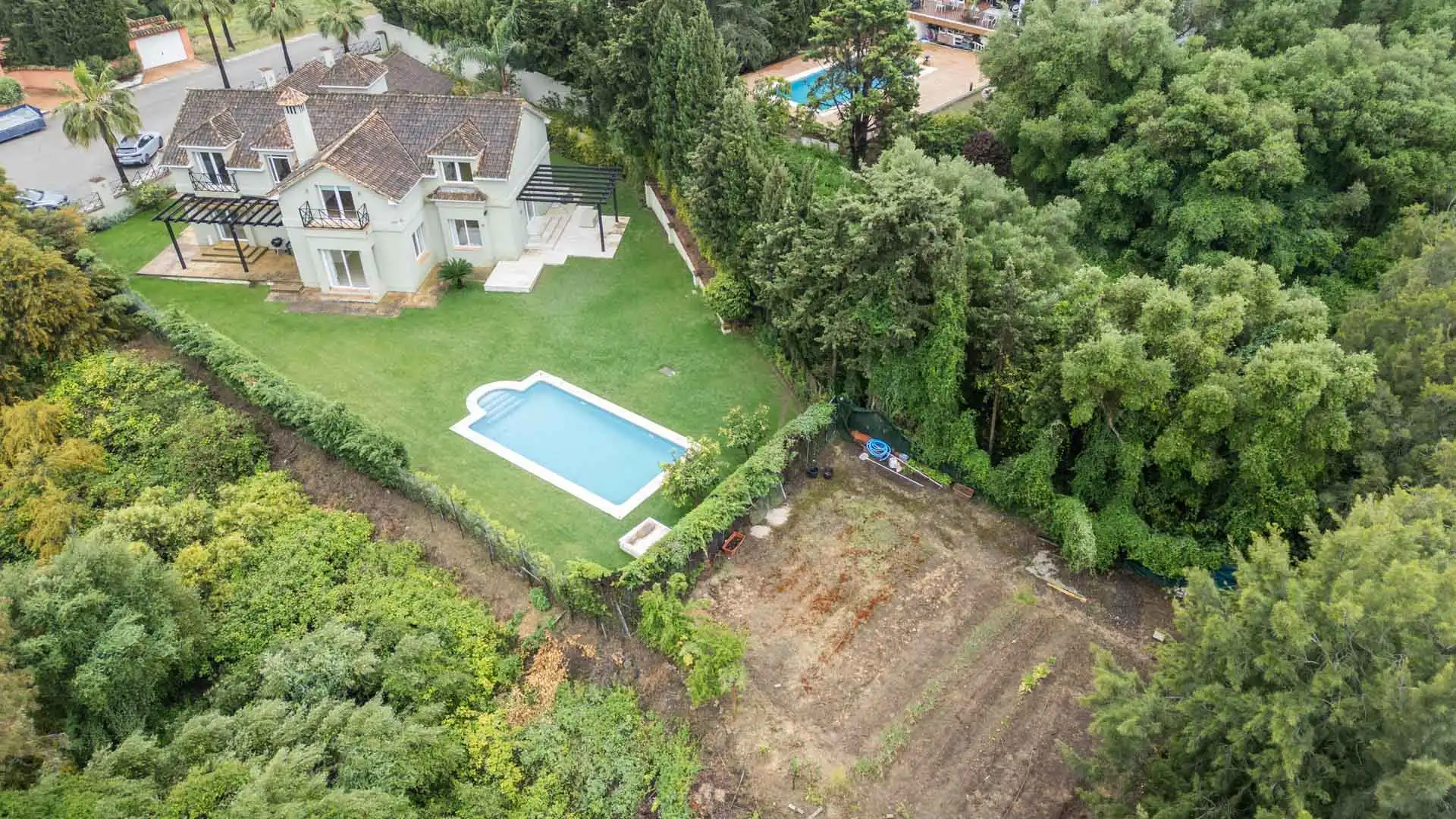 Jardín de Casa o chalet en venta en Sotogrande con Aire acondicionado, Jardín privado y Terraza