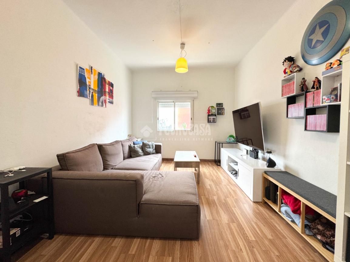 Living room of Flat for sale in Las Palmas de Gran Canaria  with Parquet flooring, Terrace and Home automation