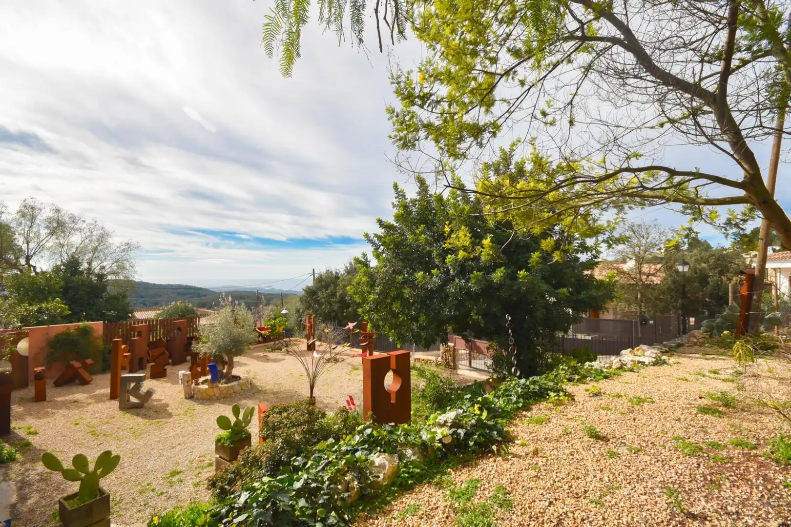 Jardí de Finca rústica en venda en Puigpunyent amb Aire condicionat, Calefacció i Terrassa