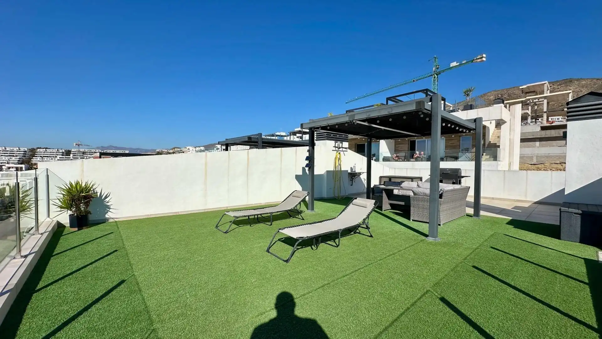 Terraza de Ático de alquiler en Finestrat con Aire acondicionado, Calefacción y Terraza