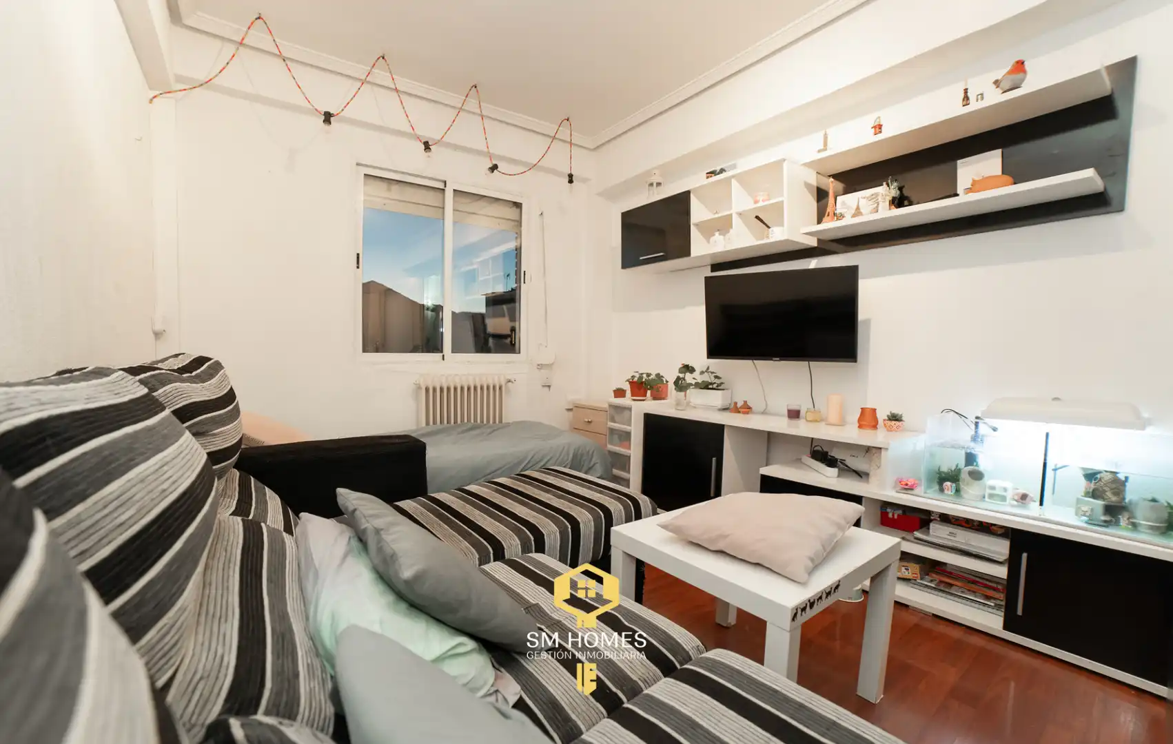 Wohnzimmer von Wohnung zum Verkauf in San Fernando de Henares mit Klimaanlage, Heizung und Terrasse