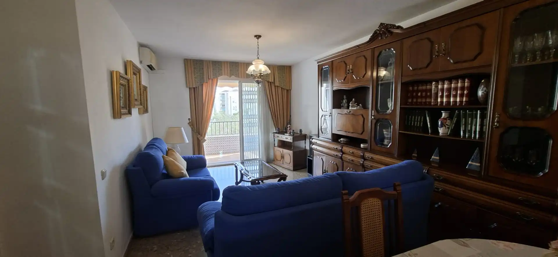 Sala d'estar de Pis en venda en Málaga amb Aire condicionat i Terrassa