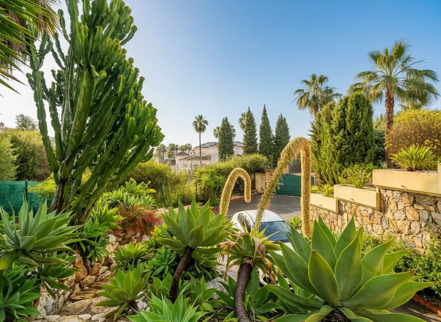Garden of Houses for sale in Mijas  with Air Conditioner, Private garden and Storage room